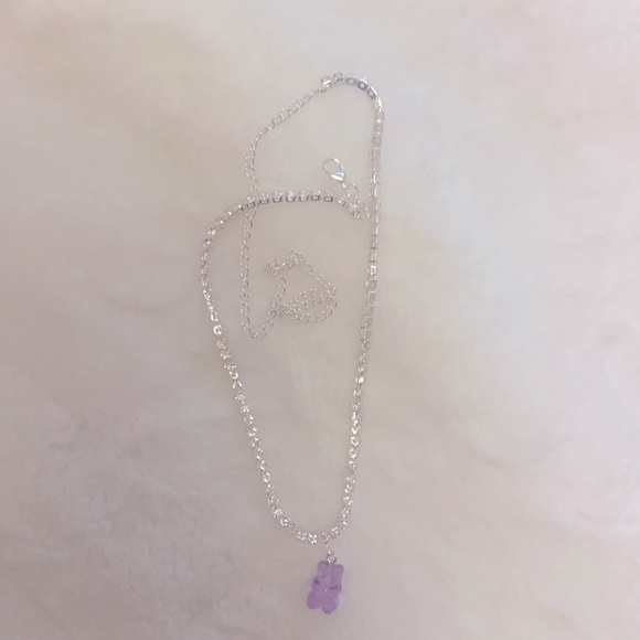 Gummy Bear Charm Necklace - Picture 2 of 2